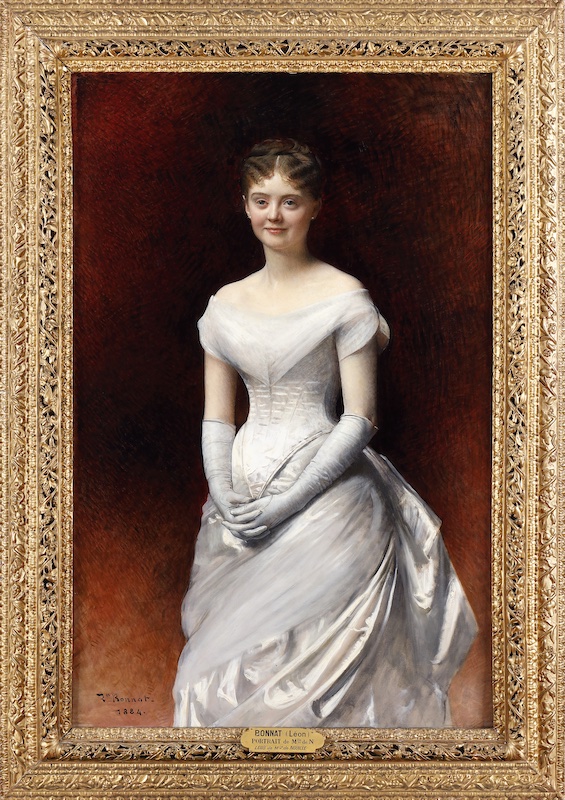 1947-40-19 Bonnat Léon, Portrait de Mademoiselle Denouille©Musée des Beaux-Arts de Tours, cliché D. Couineau